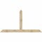 Ekena Millwork Portland Rough Sawn Timber Gable Bracket, Douglas Fir, 96"W x 52"H x 6"D x 6"F, 13/12 Pitch GBW096X52X0606POR00RDF - alternate 1